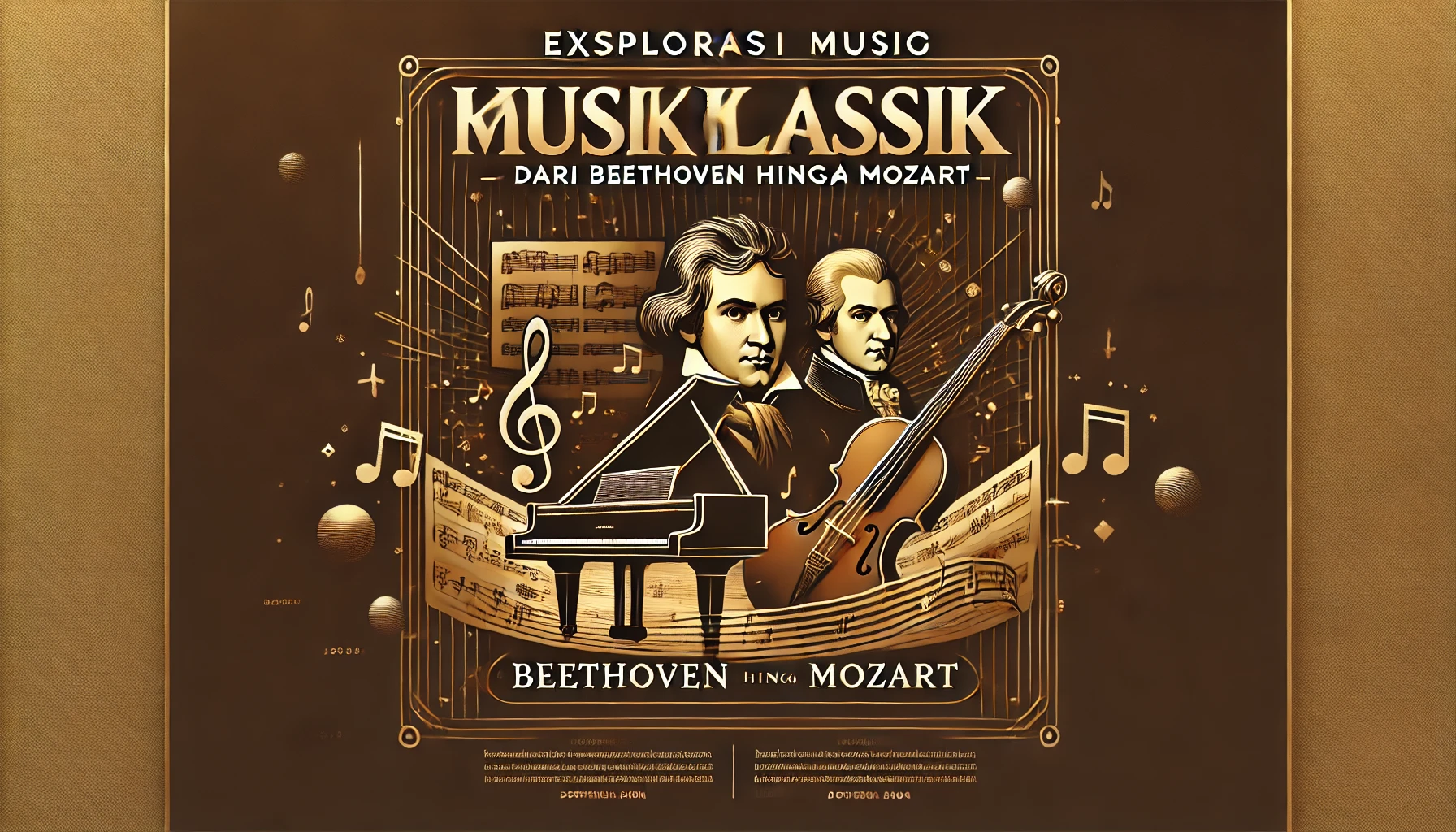 Eksplorasi Musik Klasik Dari Beethoven hingga Mozart