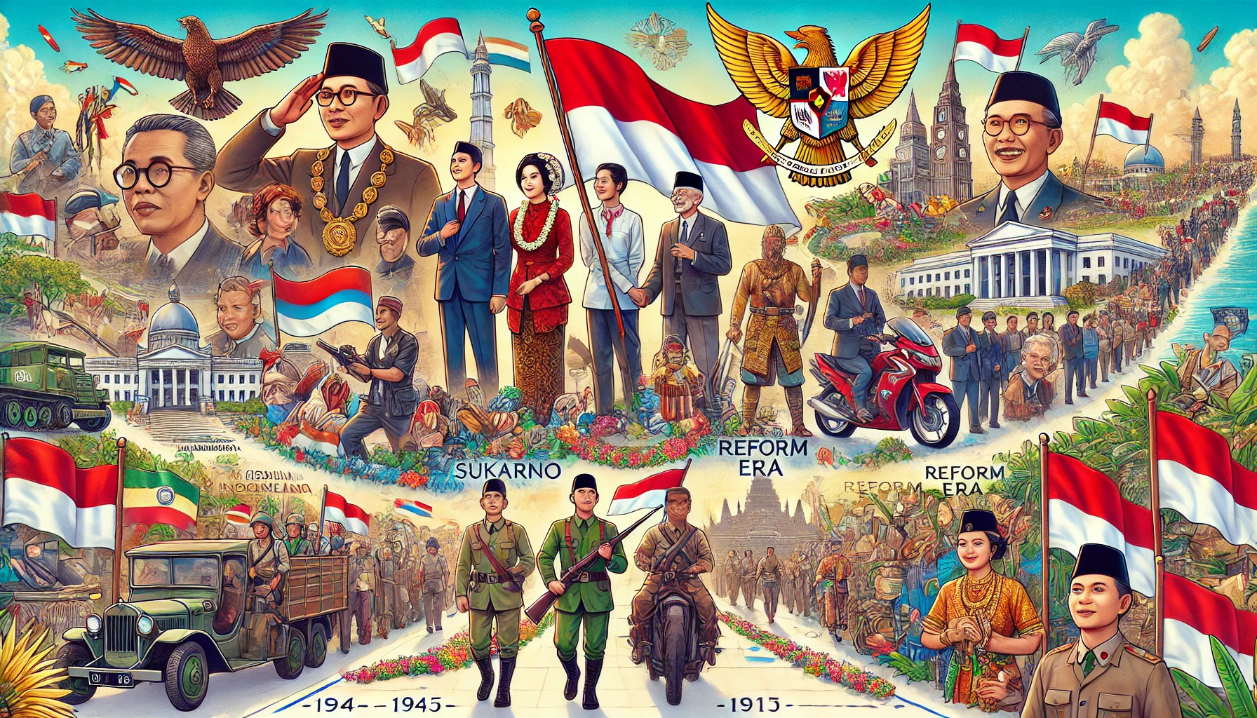 Kronologi Sejarah Indonesia Momen Mewarnai Bangsa