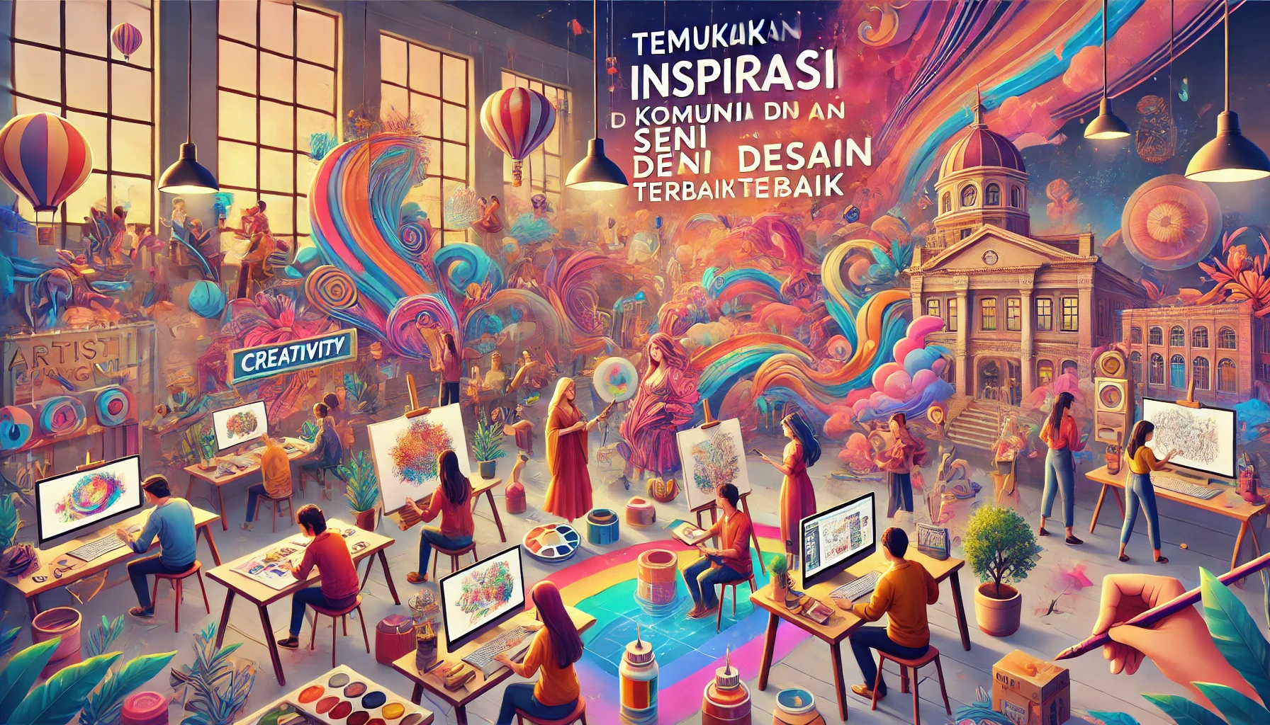 Temukan Inspirasi di Komunitas Seni dan Desain Terbaik